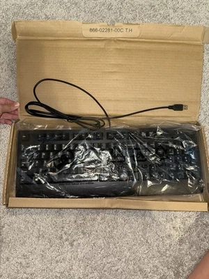 Teclado Lenovo USB Tradicional Negro Nuevo en Caja Foto 1 de 4