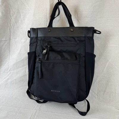 Mochila/bolso de mano convertible Sherpani antirrobo Soleil - negro carbono Foto 1 de 4