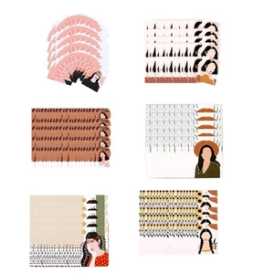 100 Count Pearls Powder Paper Earring Card 6x8cm Packaging Cards for Jewelry - Picture 1 of 14