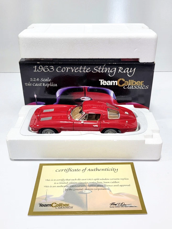 1963 Corvette Sting Ray Split Window WIX Filter Team Caliber 1 24