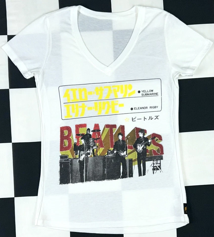 Nuevo con etiquetas Licencia Oficial The Beatles Amarillo Submarino Estampado Japonés Mujer (M) Foto 1 de 2
