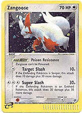 Pokemon Sandstorm Holo Rare Card - Zangoose 14/100