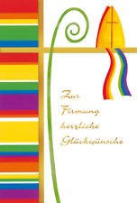 Firmung - Glückwunschkarte im Format 11,5 x 17 cm mit Briefumschlag