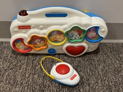 Chupete Fisher Price Slumbertime 1998 de colección control remoto probado trabajo bebé Foto 1 de 4