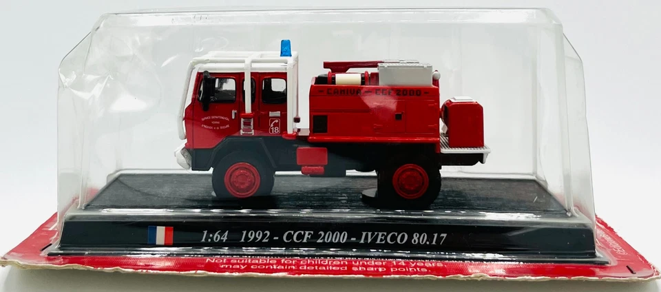 EBOND Modellino Vigili Del Fuoco Iveco 80.17 CCF 2000 - 1992 - 1:64 - 0371 - Immagine 1 di 1