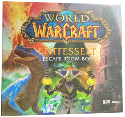 World of Warcraft Escape Room-Box Entfesselt Neu Panini Teamwork Partyspiel WOW - Bild 1 von 4