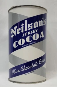 Camiseta vintage coleccionable años 40-50 Neilson's marca cacao lata 1 libra -rara - Imagen 1 de 21