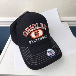 MLB Fan Favorite Baltimore Orioles Embroidered Black Cap Hat One Size NWT - Picture 1 of 8