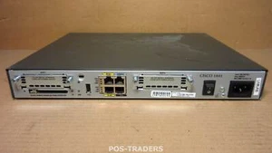 CISCO 1841 V05 Cisco WAN Slot IP Base 32FL/128DR Router EXCL MODULES - Bild 1 von 2