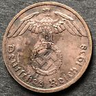 GERMANY-1938-THIRD REICH - 1 REICHSPFENNIG  COIN - MINT A - BERLIN