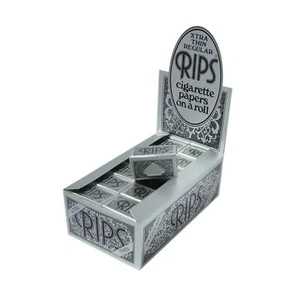 RIPS XTRA Thin Regular Cigarette Smoking Rolling Papers 24 Rolls Full Box - Picture 1 of 1