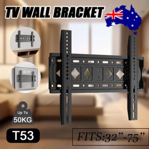 Universal LED LCD Plasma TV Wall Mount Bracket 32 40 42 50 55 60 65 70 75inch TV - Picture 1 of 12