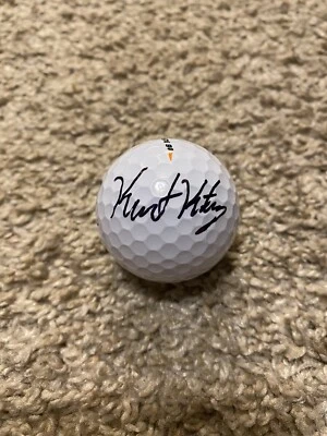 Pelota de golf firmada por Kurt Kitayama 2023 Arnold Palmer Invitational Champion Masters Foto 1 de 3