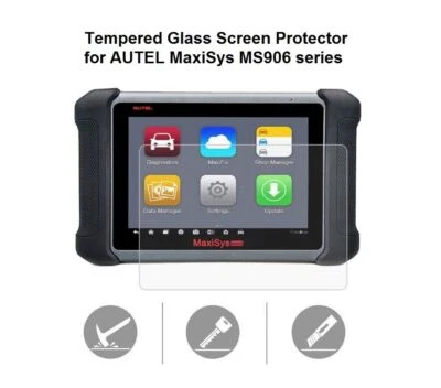 Tempered Glass Screen Protector for Autel MaxiSys Pro MS908 Elite MS906 MS906BT - Image 1 of 4