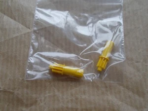 2X NEU LEGO TECHNIC 50903 HELLGELB SCHIEBEACHSE 3M BIONICLE TECHNIC ERSATZTEIL L3 - Bild 1 von 1