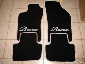 Fussmatten für Alfa Romeo Brera Autoteppiche schw/grau - Bild 1 von 1