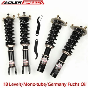 ADLERSPEED 18 Ways Mono Coilovers Lowering Suspension For 03-06 Lancer Evo 8/9  - Picture 1 of 6