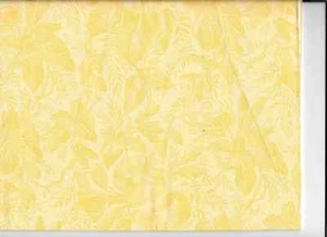 PRIMARY COLORS BY SANDY GERVAIS 1/2 YARD CUT,TONE ON TONE YELLOW. - Picture 1 of 2