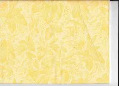 PRIMARY COLORS BY SANDY GERVAIS 1/2 YARD CUT,TONE ON TONE YELLOW. - Image 1 of 2