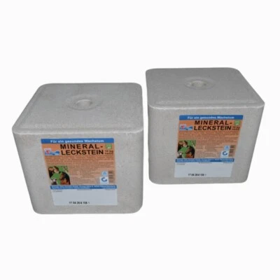 SOLSEL Leckstein Mineralleckstein Universal für Schafe, Ziegen, Rinder, Wild 20kg