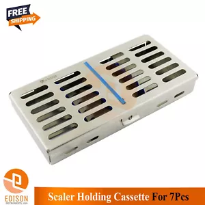 Dental Surgical Autoclave Sterilization Scalers Tray Cassette For 7 Instruments - Picture 1 of 3