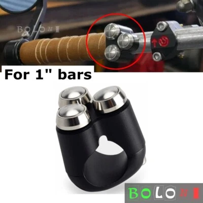 Motorcycle Handlebar Switch For BMW Harley Bobber Chopper Cafe Racer For 1" Bars - Image 1 of 4