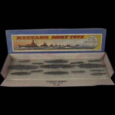 Boxed Dinky Pre-war Set No. 50 Ships of the British Navy #2 - Image 1 of 4