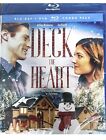 DECK THE HEART (Blu-Ray/Dvd Combo Pack) 2021 Hallmark Lifetime NEW*FREE SHIP
