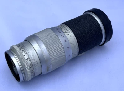 Lente de cámara Ernst Leitz GmbH Wetzlar Hektor Hector f=13,5 cm 1:4,5 Alemania Foto 1 de 4