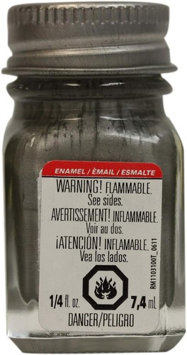 Testor's Model Paint #1180 Flat Steel .25 Ounces Free Shipping | eBay