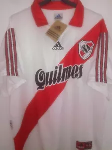 RIVER PLATE 1999-2000 BNWT Quilmes shirt camiseta maillot trikot maglia adidas - Imagen 1 de 9