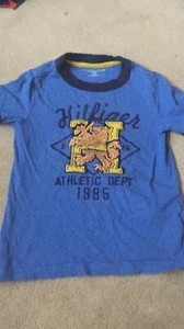 TOMMY HILFIGER brand top for boys in blue - Picture 1 of 3
