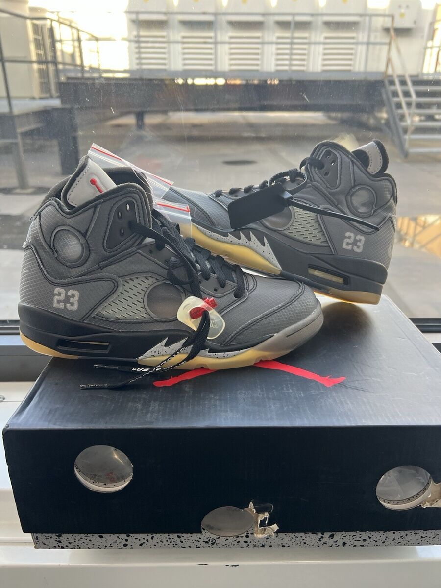 Jordan 5 Retro SP x Off-White Mid Muslin for Sale Jordan 5 Retro SP x Off-White Mid Muslin for Sale