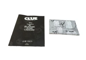 Clue The Nightmare Before Christmas Ersatzteile Handbuch & Hinweisblätter 2016 - Bild 1 von 2