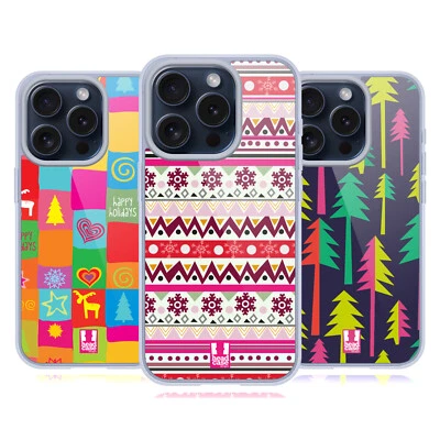 HEAD CASE DESIGNS HIPPIE XMAS SOFT GEL CASE FOR APPLE iPHONE PHONES - Image 1 of 4