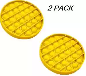2 Push Bubble Simple Dimple Sensory Fidget Toys Stress Reliever Toy Squeeze Toy - Picture 1 of 10