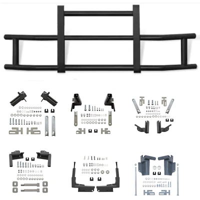 Heavy Duty Deer Guard WITH Brackets For Cascadia/ Volvo VNL/ Kenworth/ Peterbilt Foto 1 de 4