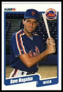 1990 Fleer #210 Dave Magadan New York Mets - Bild 1 von 2