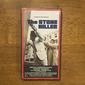 The Stone Killer RCA VHS Factory SEALED Watermarks (Get It Graded!) 80s Bronson - Picture 1 of 6