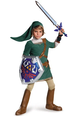 Nuevo Disfraz de The Legend of Zelda Link Prestige para niño Foto 1 de 2