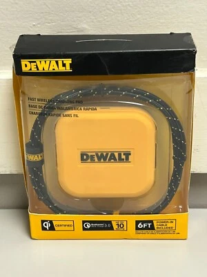 DeWalt Fast Wireless Charging Pad, DXMA1410476 6ft USB Cable, 10w - Image 1 of 3