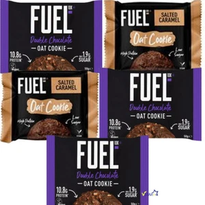 Fuel 10k Individual Oat Cookie Chocolate & Caramel High Protein 50g 5|8|12 pack - Picture 1 of 4