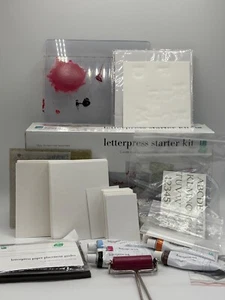 Letterpress Starter Kit and Accessories - Preowned as is (C) - Picture 1 of 18