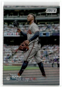 Lámina arco iris Topps Stadium Club 2023 Ozzie Albies 14/25 Atlanta Braves #48 - Imagen 1 de 2