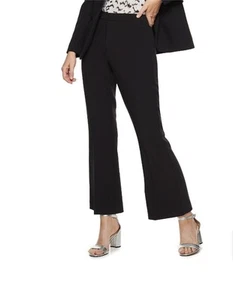 Nine West Madison Cropped Kick Flare Pants - Picture 1 of 2