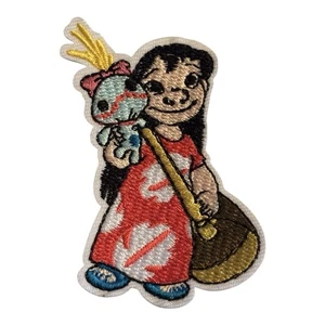 Parche bordado Lilo And Stitch hierro en C + ¡Una pegatina Disney gratis!! - Imagen 1 de 3