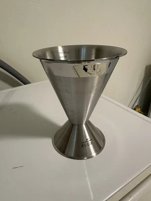 Taza medidora de doble cara de acero inoxidable All-CLAD vaso barware jigger Foto 1 de 4