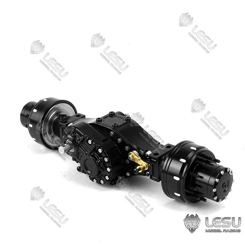 LESU 1/14 Metal Differential Rear Wheel Reduction Axle for Tamiy Tractor Truck - Image 1 of 1