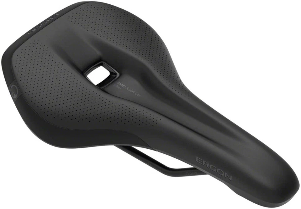 Ergon Men's SMC Sport Gel Saddle, Black, M/L - Image 1 of 4