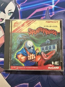 Splatterhouse PC Engine HuCard CIB Cleaned - Picture 1 of 7